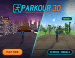 Parkour 3D Vault, climb and wall-run across 25 maps