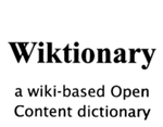 Wiktionary
http://www.wiktionary.org/